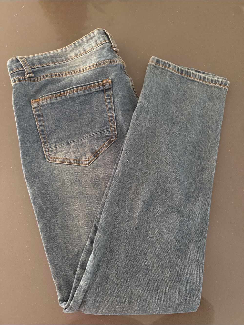 Classic Men's Blue Jeans - Straight Fit